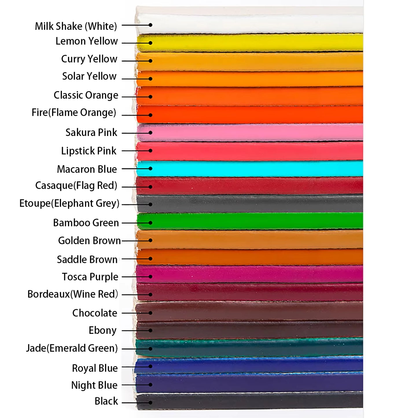 WUTA 30ml Professional Leather Edge Paint Oil Dye Edge Dressing Color Coats Leather Finish Supplies DIY Craft Leather Shoe Edges