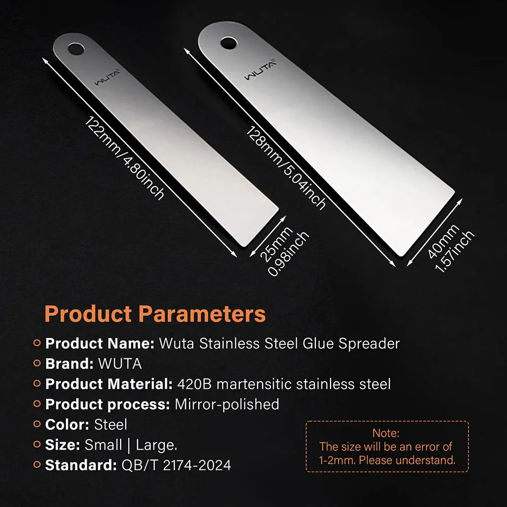 WUTA Stainless Steel Multi-Functional Glue Spreader