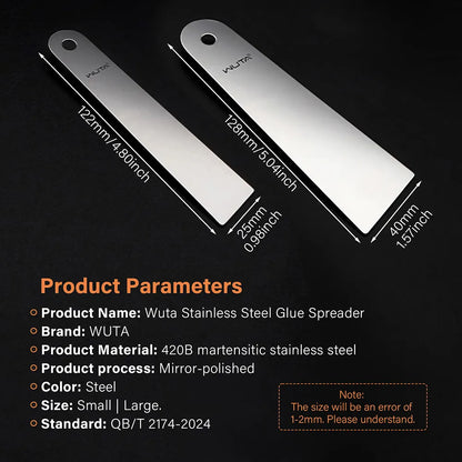 WUTA Stainless Steel Multi-Functional Glue Spreader