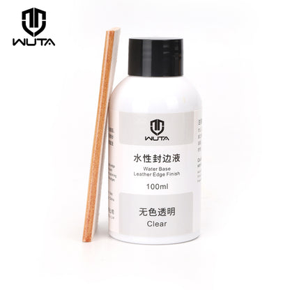 WUTA Leather Edge Paint 30/100ml – Water Based Edge Dye & Finish for Leather & Repair