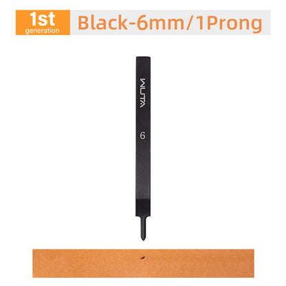 High Polished Leather Chisel Tool Diamond Thorn Iron Hole Punch| WUTA