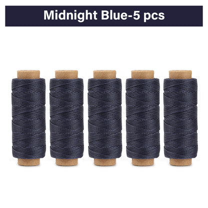 0.35mm/0.45mm/0.55mm/0.65mm Polyester Hand Sewing Round Waxed Thread | WUTA