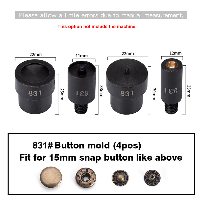Manual Button Installation Tool Eyelet Hand Pressing Machine | WUTA