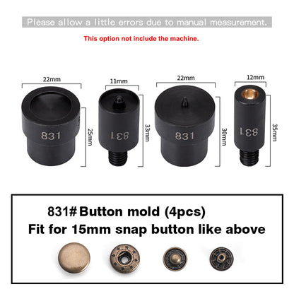 Manual Button Installation Tool Eyelet Hand Pressing Machine | WUTA