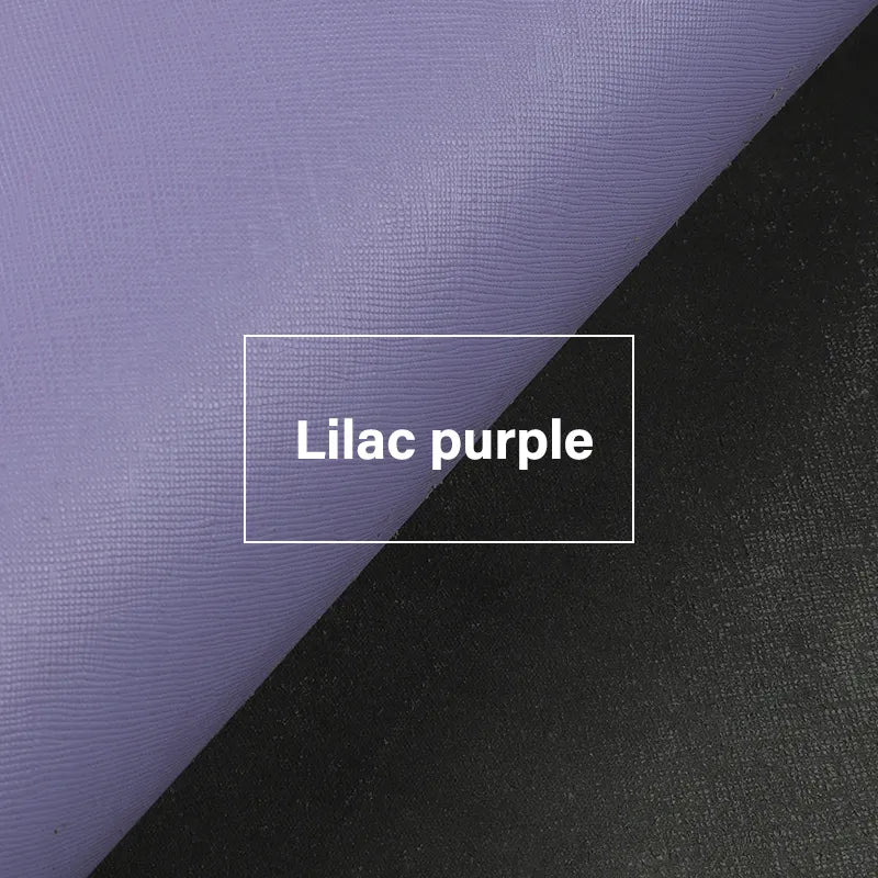 Irregular First Layer Cowhide Genuine Leather Cross Pattern Leather |WUTA