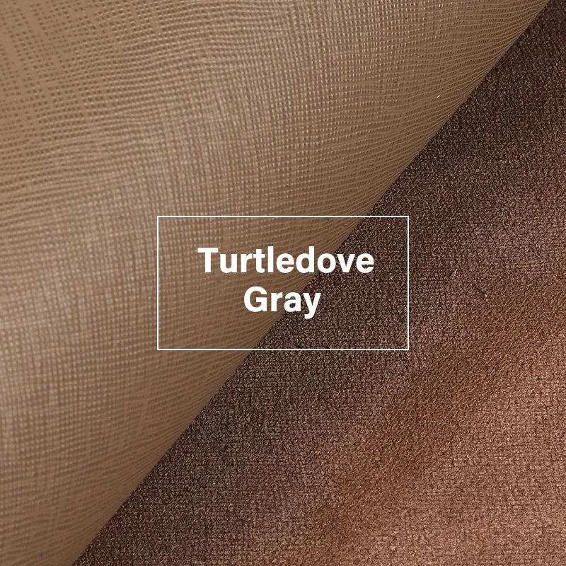 Irregular First Layer Cowhide Genuine Leather Cross Pattern Leather |WUTA