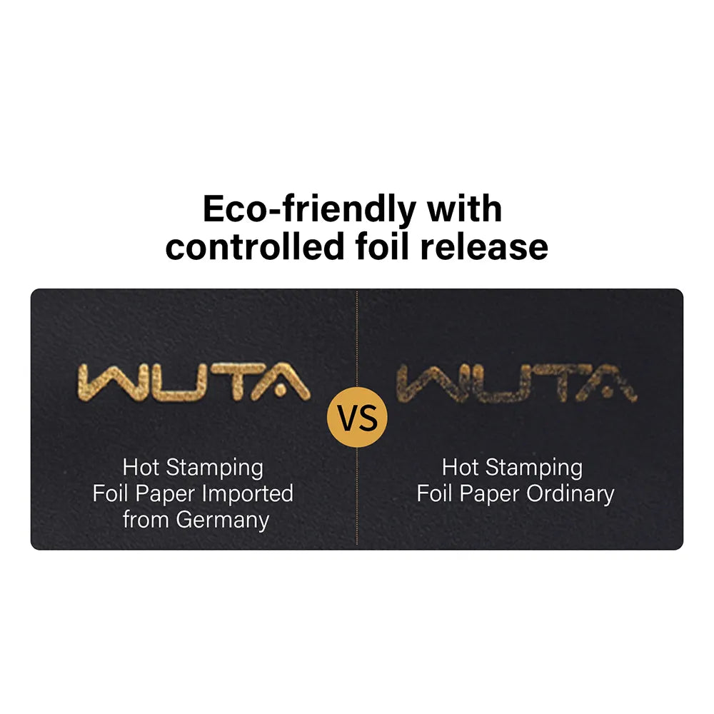 Hot Stamping Foil Paper Heat Transfer Foil Roll 5cm x122m | WUTA