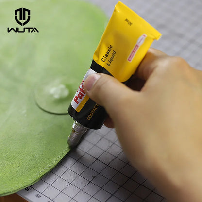 30ml Leather Craft Glue Strong Yellow Shoe Glue Universal Strong Adhesive For Leather Paper and Wood| WUTA