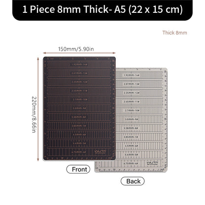 8mm Thicken Cutting Mat Leather Craft Tools | WUTA
