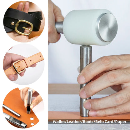 WUTA Basic 23-40mm Leather Round Hole Hollow Punch Tool