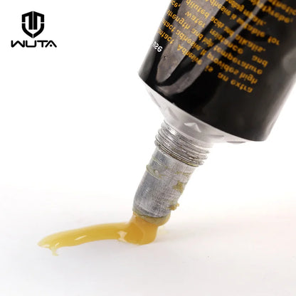 30ml Leather Craft Glue Strong Yellow Shoe Glue Universal Strong Adhesive For Leather Paper and Wood| WUTA