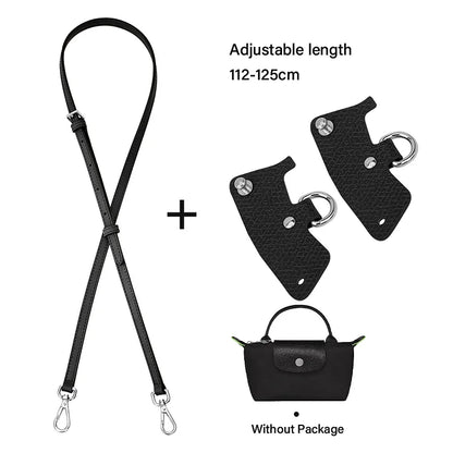 Wuta Bag Strap For Longchamp Mini Punch-free Genuine Leather