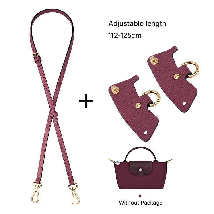 WUTA Bag Transformation for Longchamp mini Straps Punch-free Long