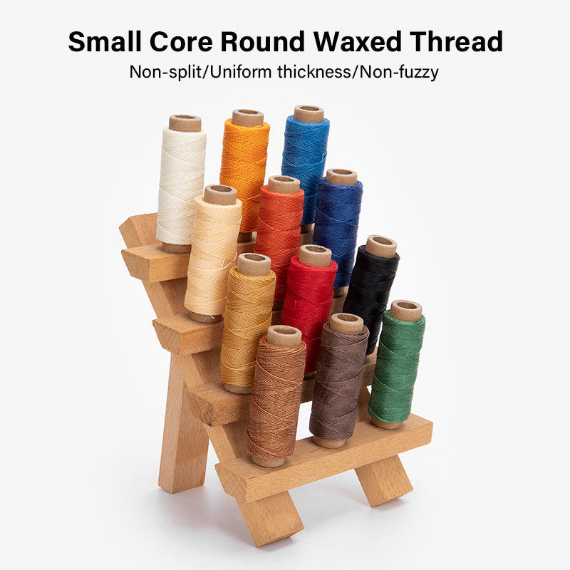 Round Waxed Threads 1Set 12 Colors  Hand Sewing Line | WUTA
