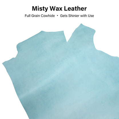 WUTA Fog Waxed Vegetable Tanned Full Grain Genuine Leather