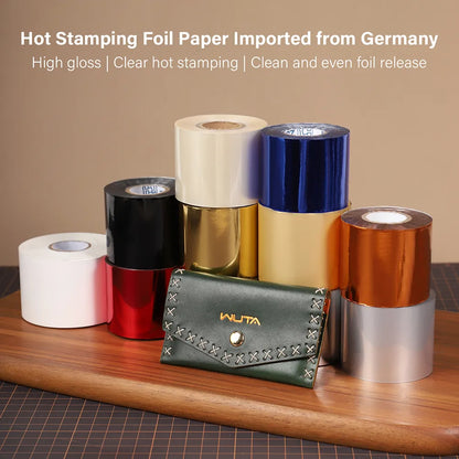 Hot Stamping Foil Paper Heat Transfer Foil Roll 5cm x122m | WUTA