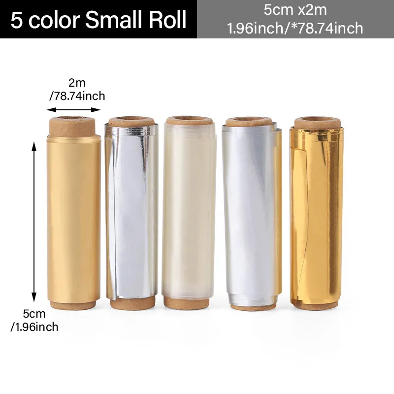 Hot Stamping Foil Paper Heat Transfer Foil Roll 5cm x122m | WUTA