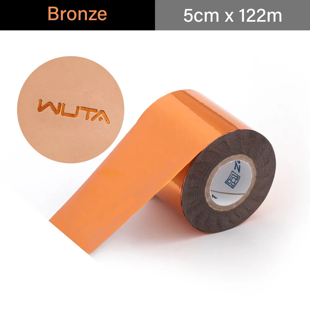 Hot Stamping Foil Paper Heat Transfer Foil Roll 5cm x122m | WUTA