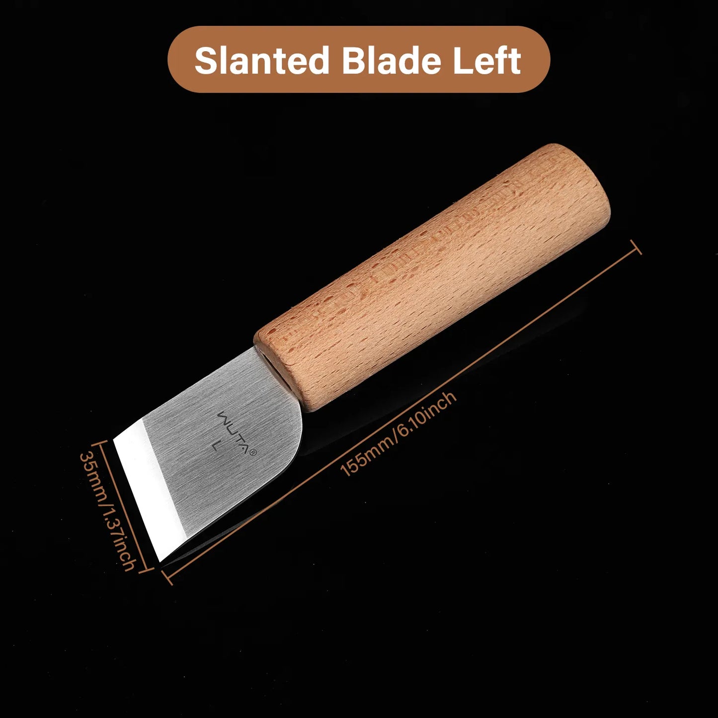 Professional Leather Craft Cutting Knife Right/Left Handed | WUTA