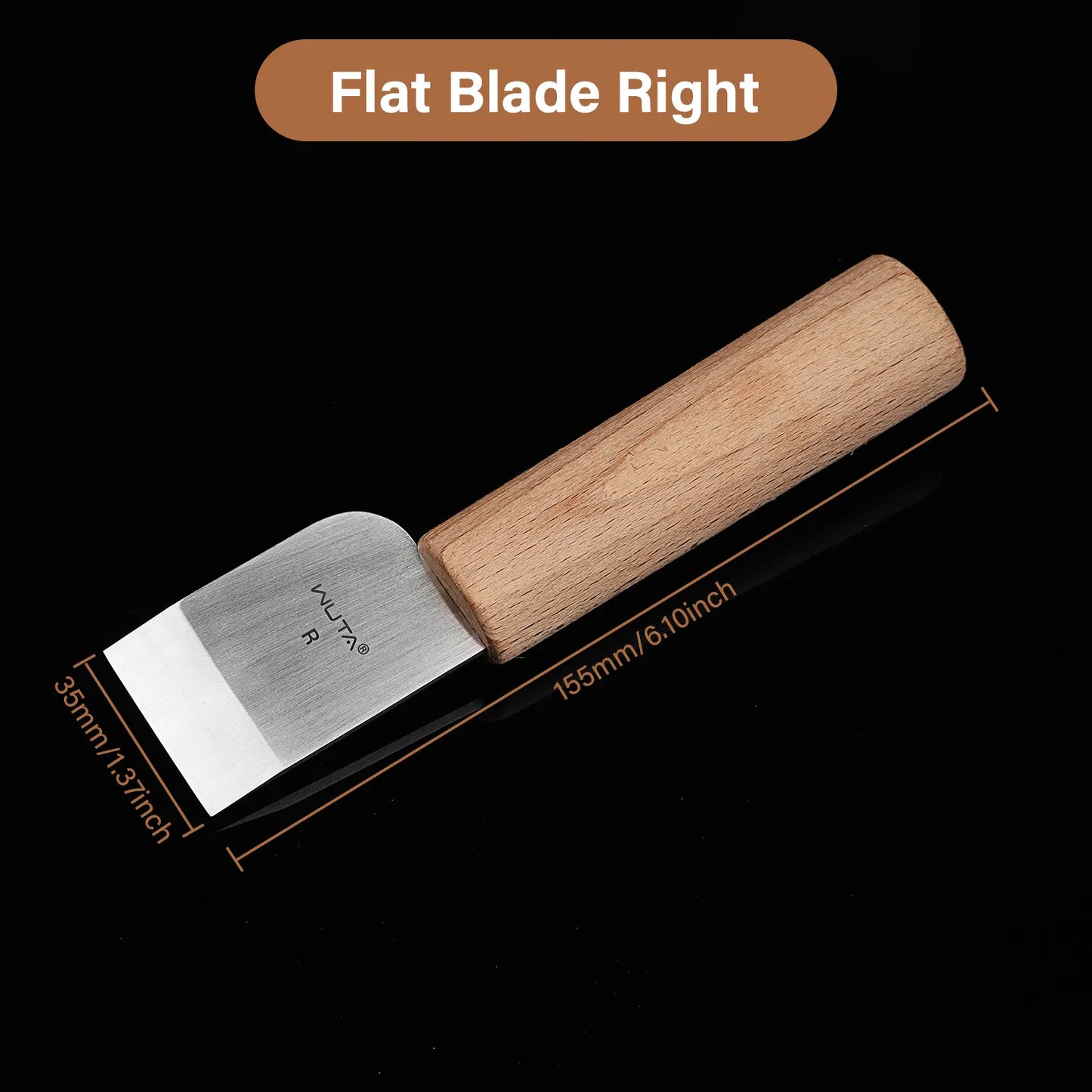 Professional Leather Craft Cutting Knife Right/Left Handed | WUTA