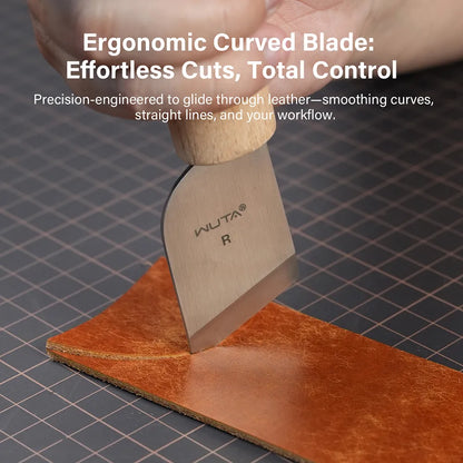 Professional Leather Craft Cutting Knife Right/Left Handed | WUTA