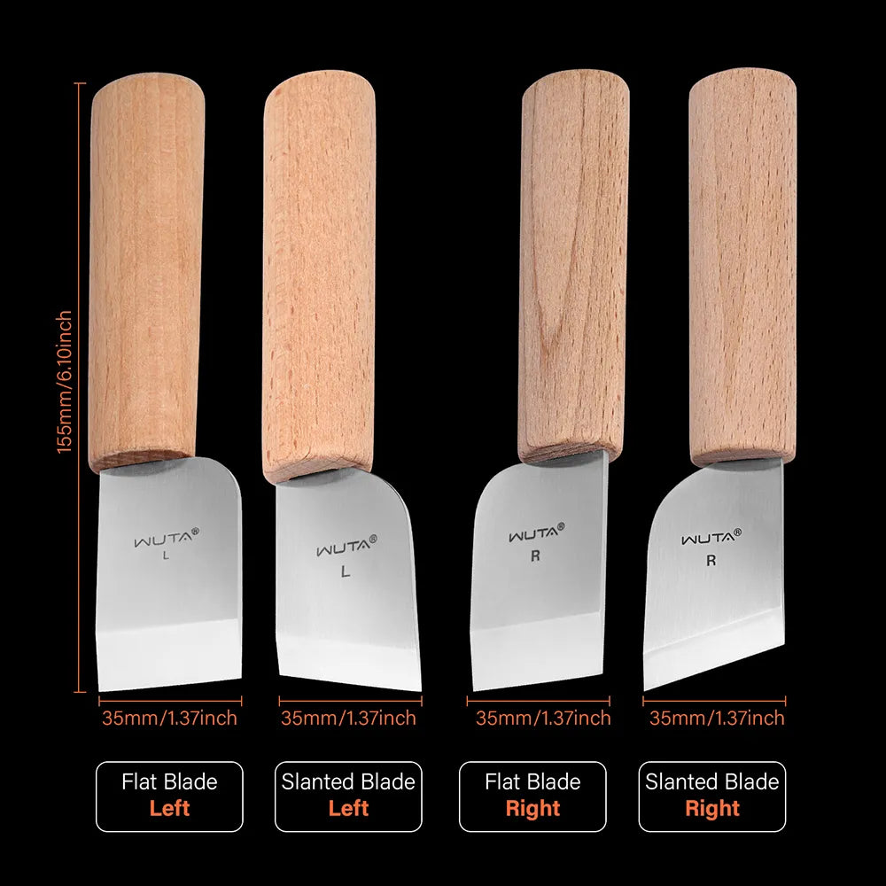 Professional Leather Craft Cutting Knife Right/Left Handed | WUTA