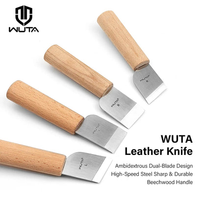 Professional Leather Craft Cutting Knife Right/Left Handed | WUTA
