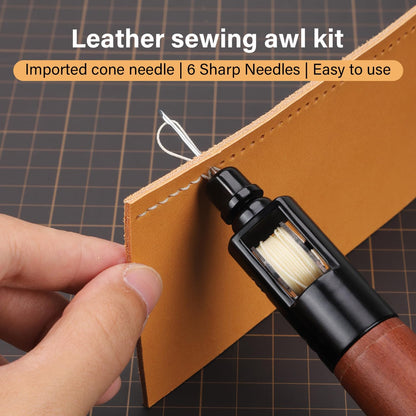 Repair Stitch Kit Leathercraft Stitch Awl Tool Set | WUTA