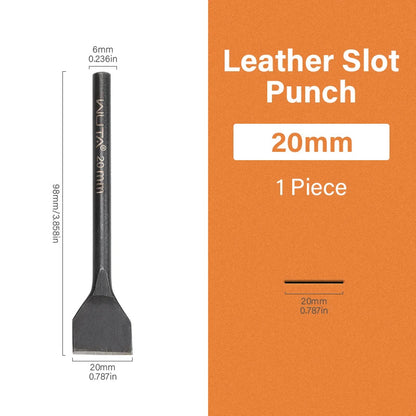 Leather Slotted Punch Tools Sharp Straight Slot Cutter DIY Leather Craft Tools|WUTA