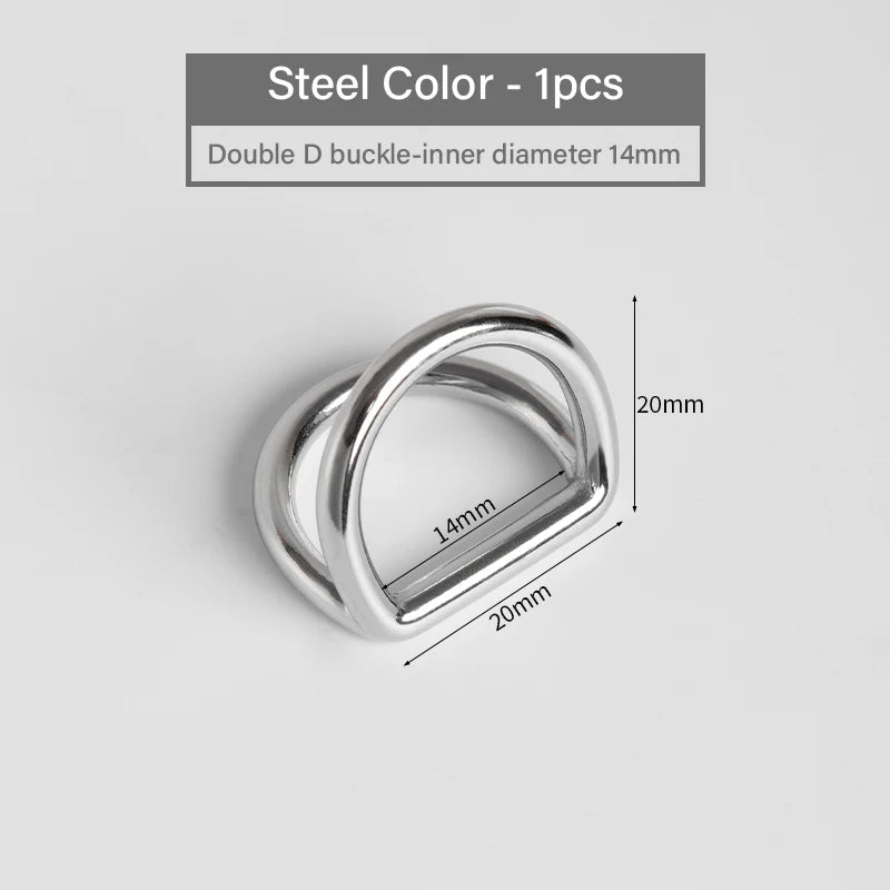 Stainless Steel Double D-Ring Buckle for Handbags|WUTA