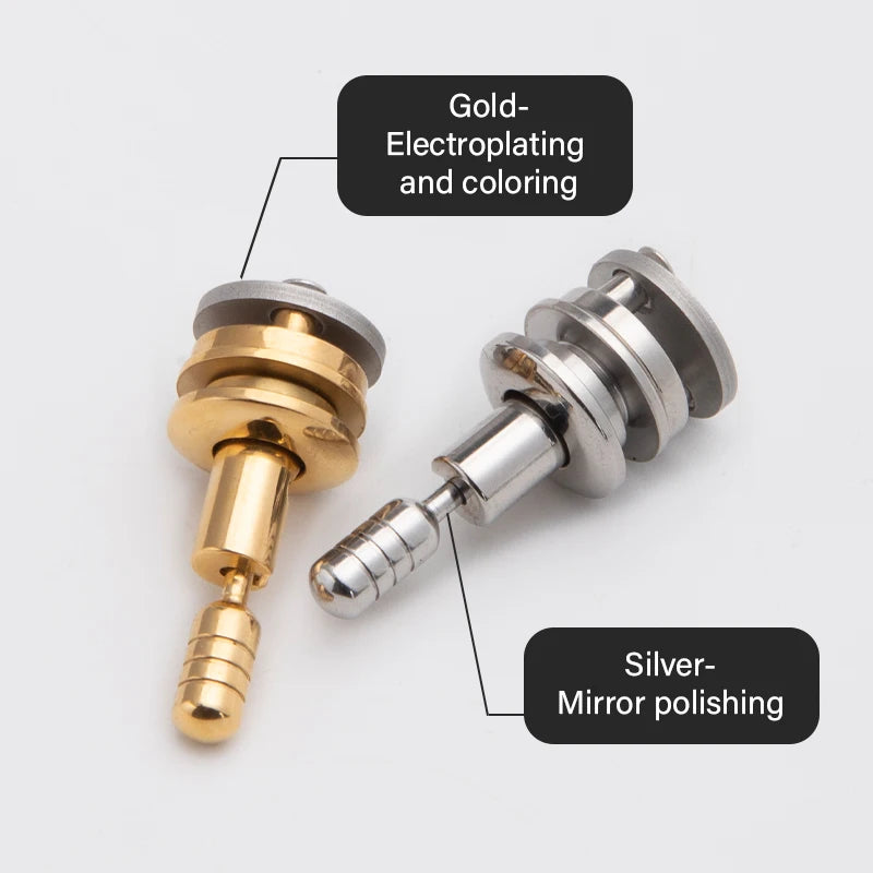 Stainless Steel DIY Bag Turn Twist Lock Clasp for Leather Craft | WUTA