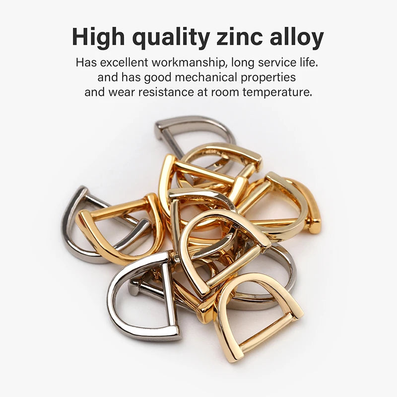 Zinc Alloy D Ring Metal Zipper Pulle Buckle For Luggage Accessories | WUTA
