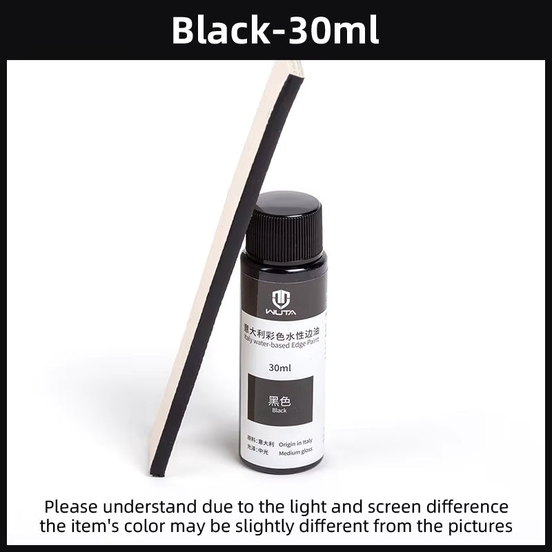 WUTA 30ml Professional Leather Edge Paint Oil Dye Edge Dressing Color Coats Leather Finish Supplies DIY Craft Leather Shoe Edges