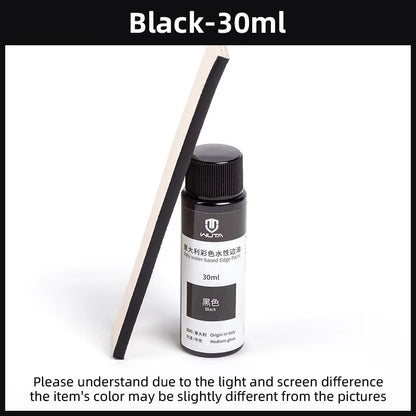 WUTA 30ml Professional Leather Edge Paint Oil Dye Edge Dressing Color Coats Leather Finish Supplies DIY Craft Leather Shoe Edges