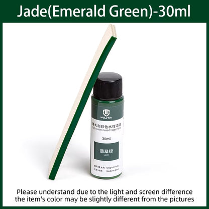 WUTA 30ml Professional Leather Edge Paint Oil Dye Edge Dressing Color Coats Leather Finish Supplies DIY Craft Leather Shoe Edges
