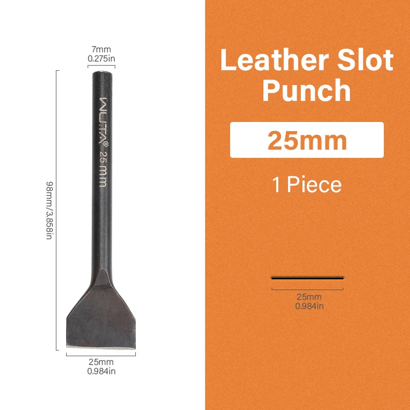 Leather Slotted Punch Tools Sharp Straight Slot Cutter DIY Leather Craft Tools|WUTA
