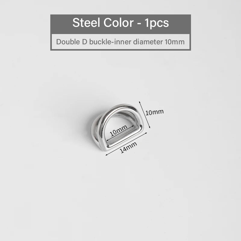 Stainless Steel Double D-Ring Buckle for Handbags|WUTA