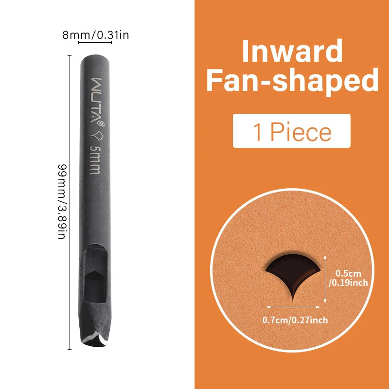 5mm Flower Leather Belt Hole Puncher DIY Craft for Leather| WUTA