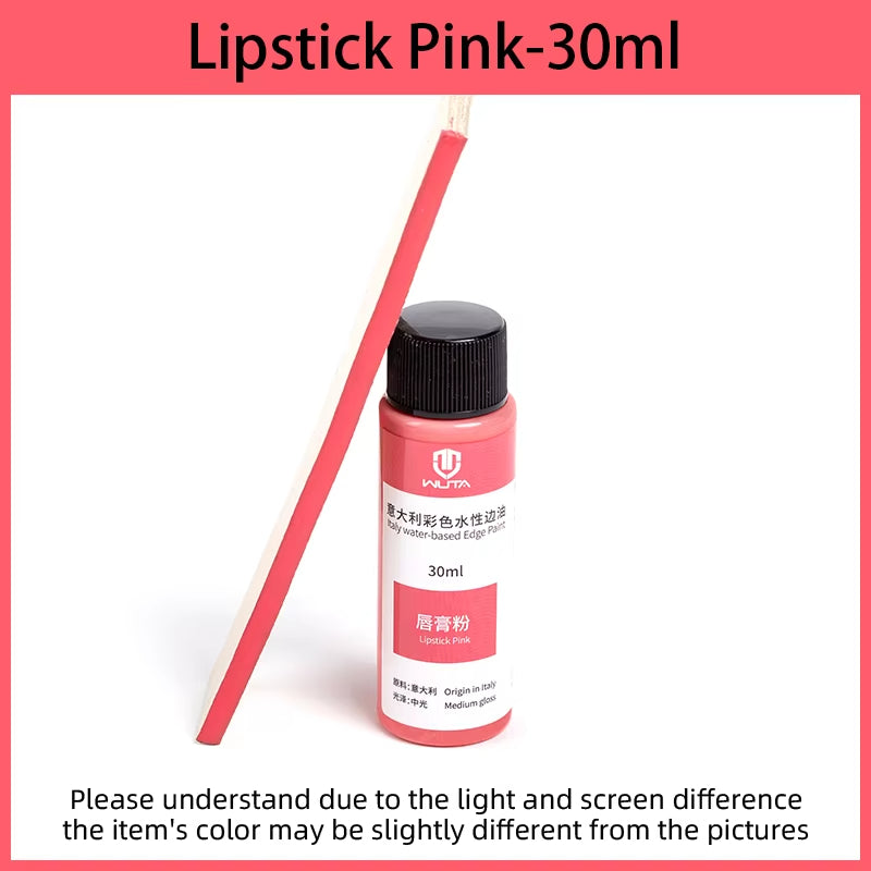 WUTA 30ml Professional Leather Edge Paint Oil Dye Edge Dressing Color Coats Leather Finish Supplies DIY Craft Leather Shoe Edges