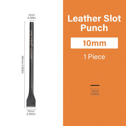 Leather Slotted Punch Tools Sharp Straight Slot Cutter DIY Leather Craft Tools|WUTA