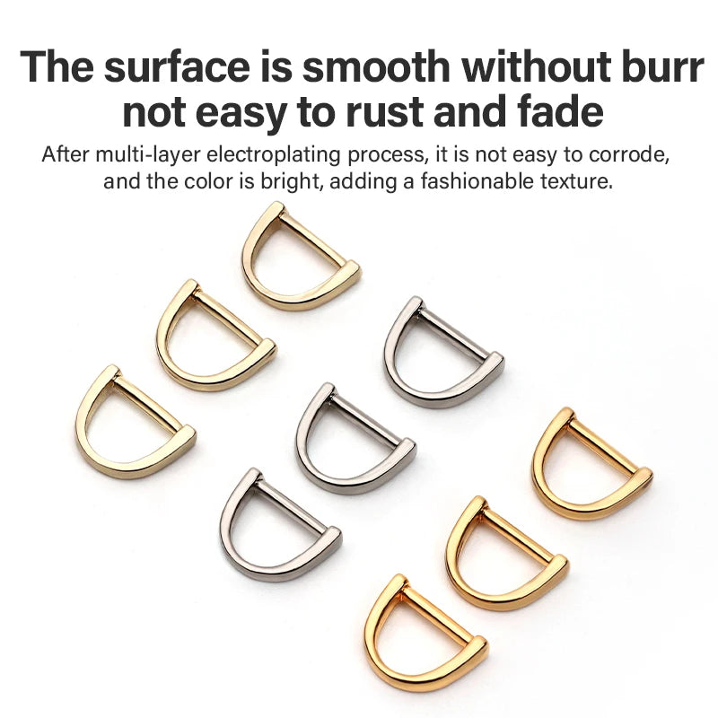 Zinc Alloy D Ring Metal Zipper Pulle Buckle For Luggage Accessories | WUTA