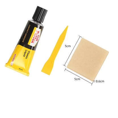 30ml Leather Craft Glue Strong Yellow Shoe Glue Universal Strong Adhesive For Leather Paper and Wood| WUTA