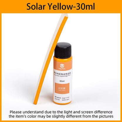 WUTA 30ml Professional Leather Edge Paint Oil Dye Edge Dressing Color Coats Leather Finish Supplies DIY Craft Leather Shoe Edges