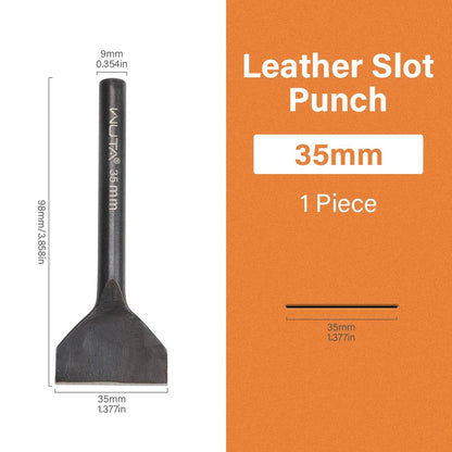 Leather Slotted Punch Tools Sharp Straight Slot Cutter DIY Leather Craft Tools|WUTA