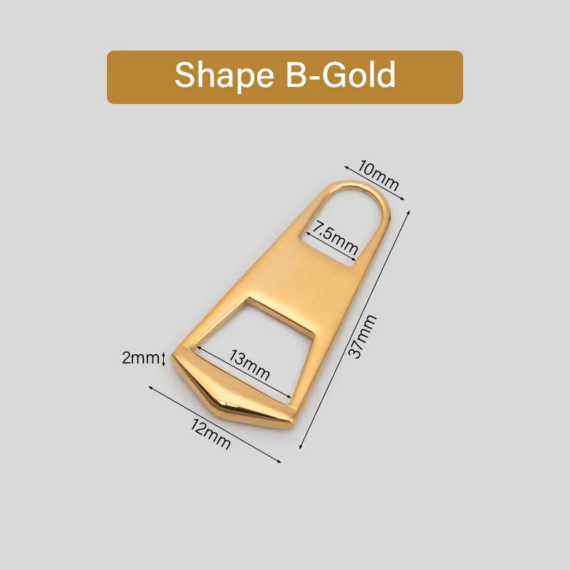 Stainless Steel Zipper Head Replacement Slider DIY Repair Kit|WUTA