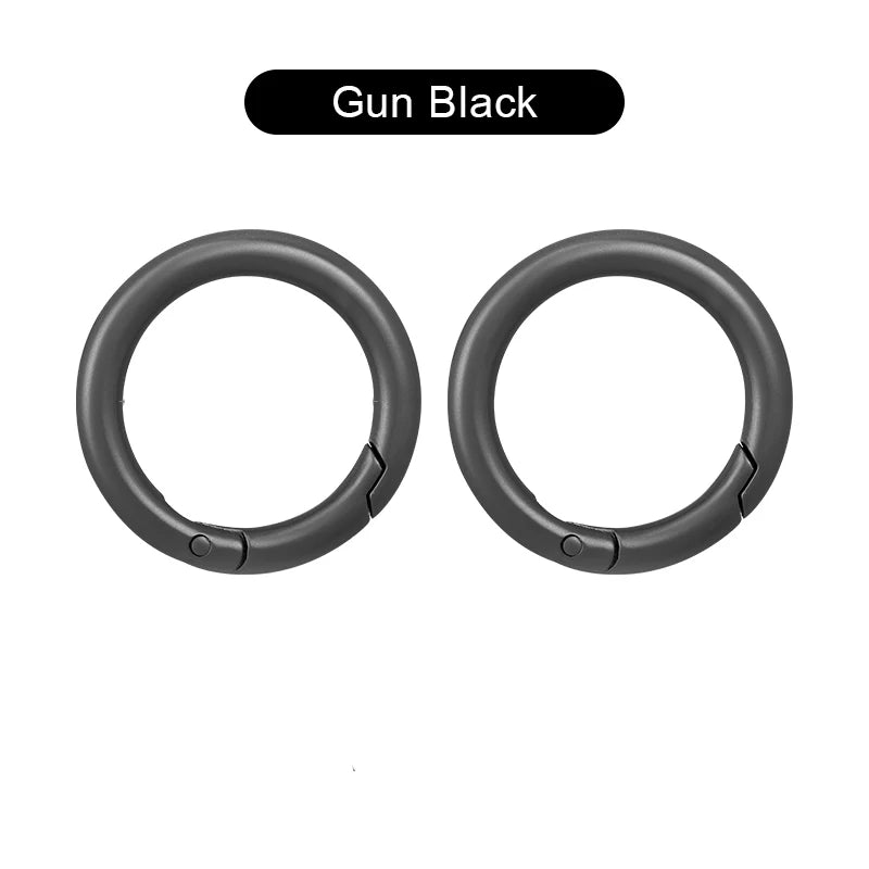 O Ring Carabiner Keychain Fob Connector Snap Hook Clip for Bags | WUTA