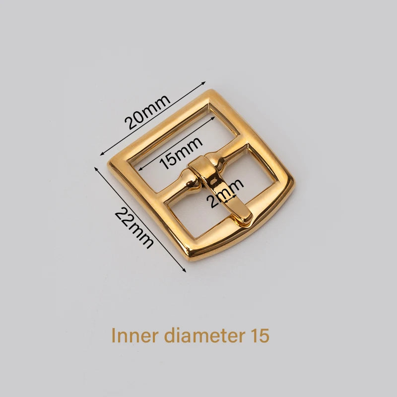 Stainless Steel Tri-Glide Belt Buckle for Leather Craft|WUTA