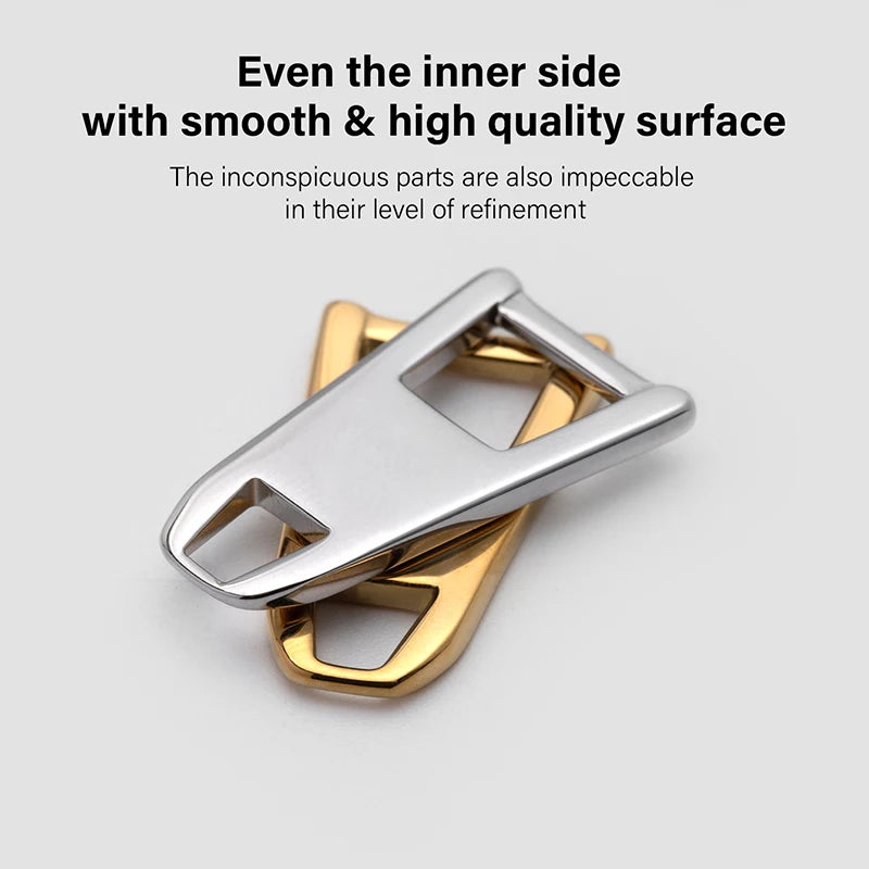 Stainless Steel Trapezoidal Zipper Puller Replacement Zipper Slider Easy Zipper | WUTA