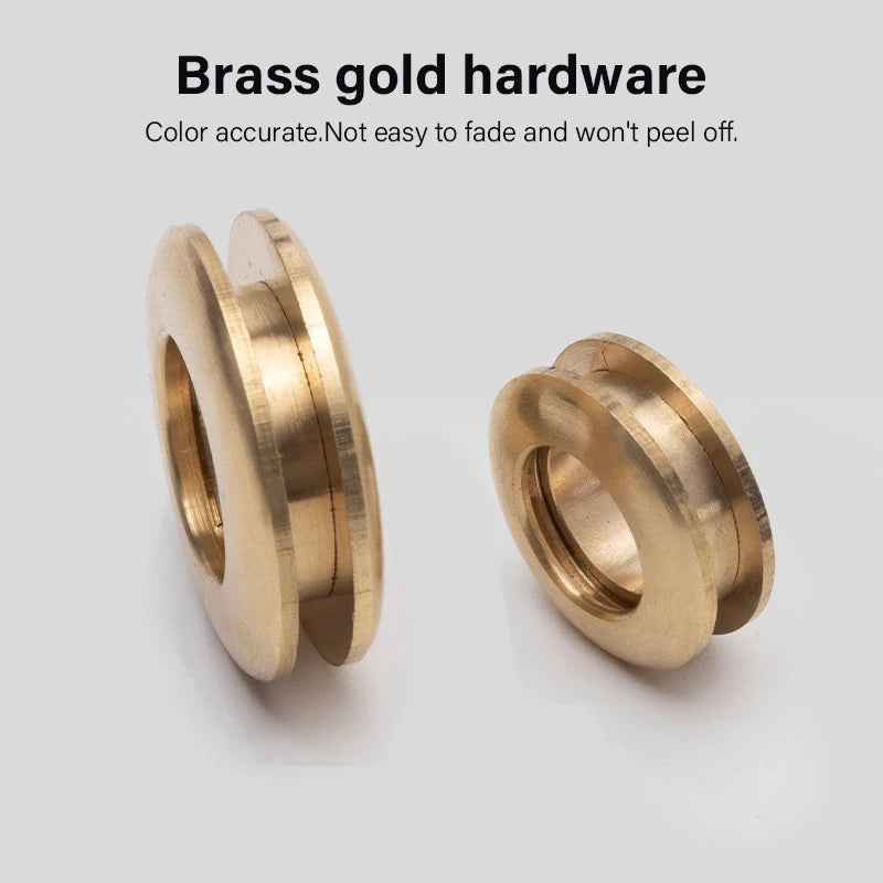 Brass Eyelet With Washer Grommet Ring Air Hole Rivet | WUTA