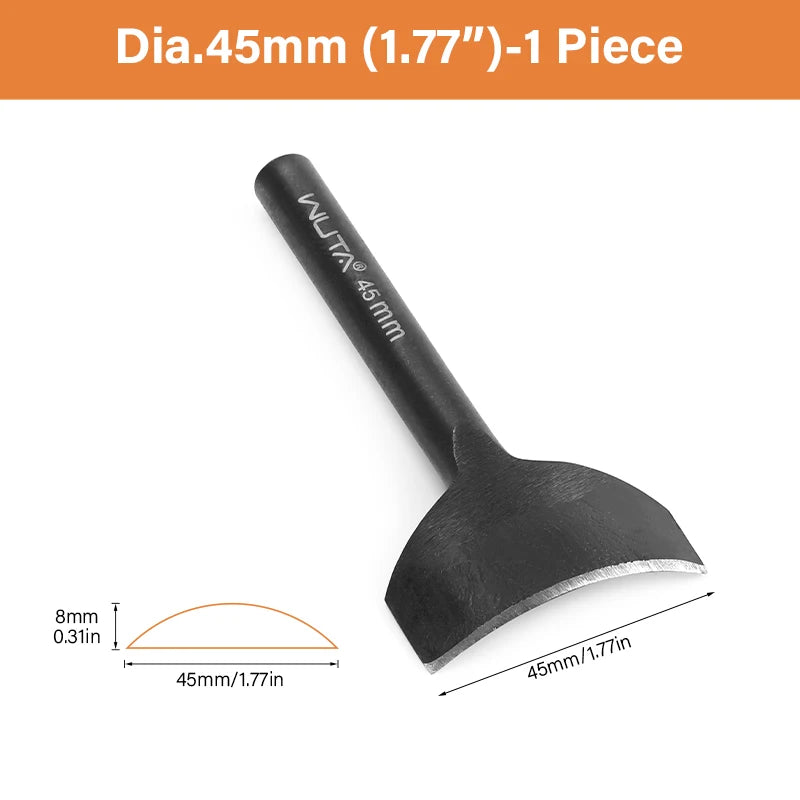 Leather Corner Punch Cutter Knife 1/4 Round Punches Arc-Shaped Cutting Die DIY Strap Belt Wallet Leather Craft Tools | WUTA